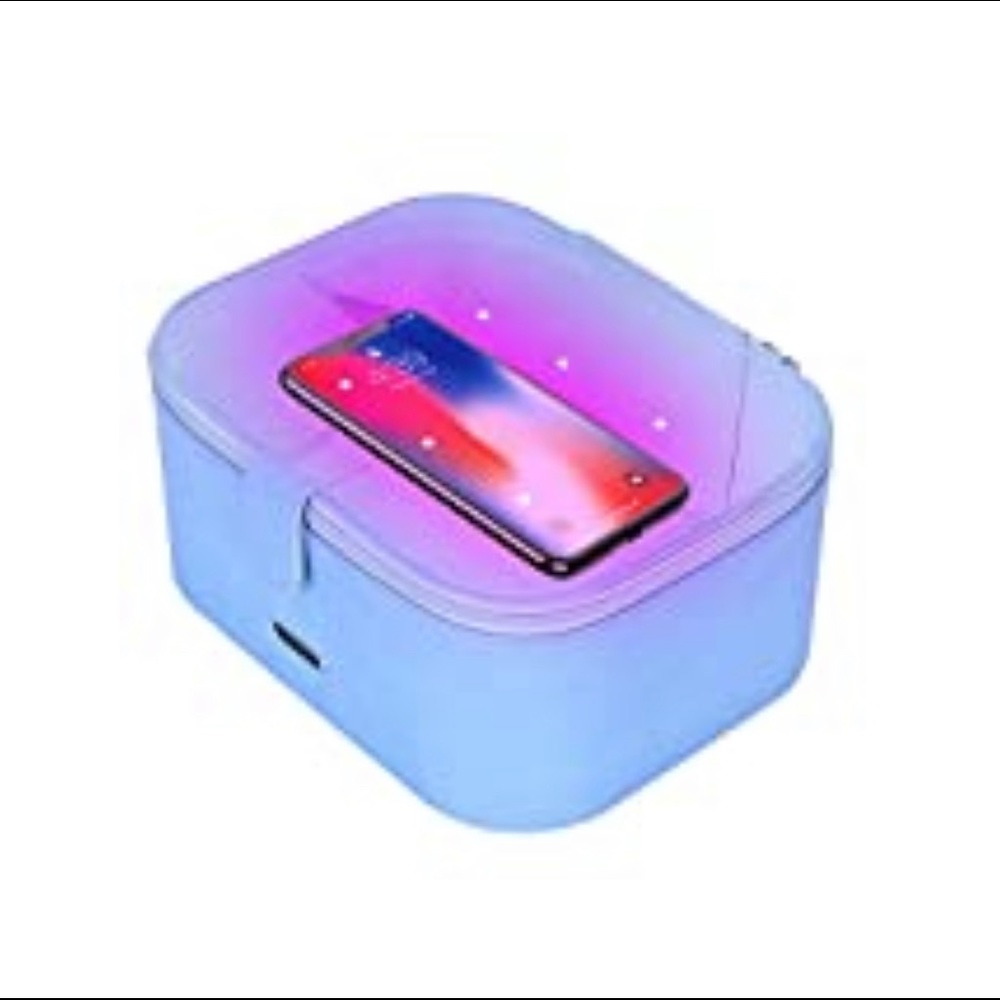 Huggler USB UV Light Hard Side Sanitizer Case with Handle